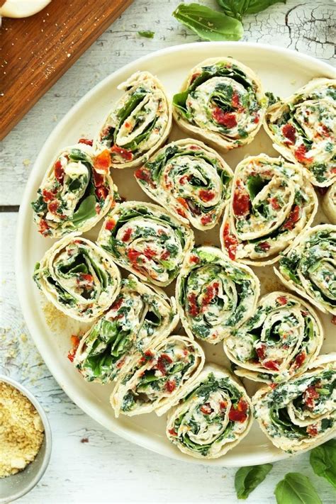 25 Pinwheel Roll Ups For Game Day Decor Dolphin Vegan Appetizers
