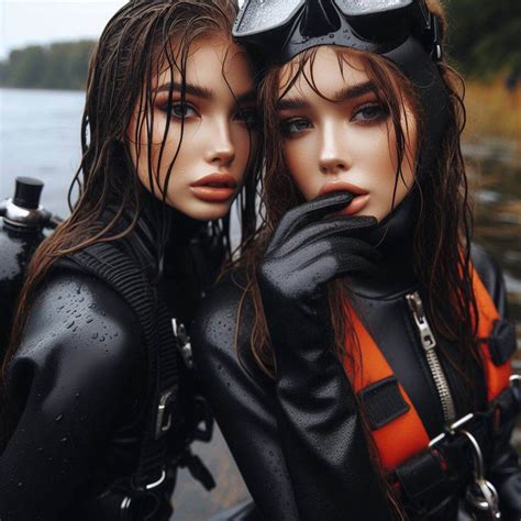 Sexy Scuba Twins By Breathland On Deviantart