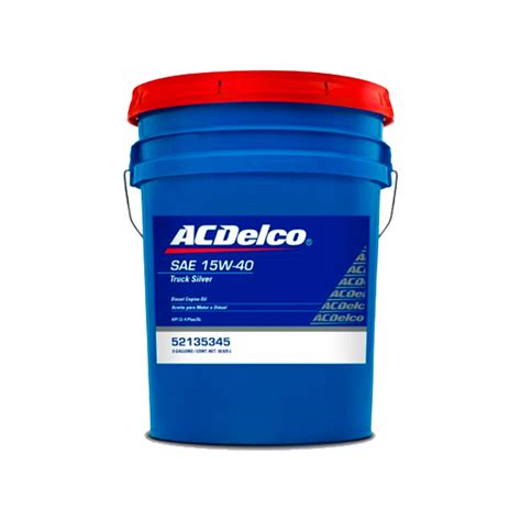 Aceite Acdelco 15w40 Ck4 Balde 5 Glns Renusa