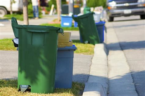 Position carts with wheels against the curb. Curbside Trash Collection | Whitemarsh Township, PA ...