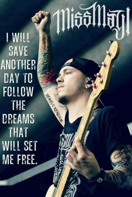 Check spelling or type a new query. Miss May I | Band wallpapers, Set me free, Lyric quotes
