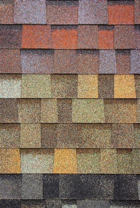 The Texture Of The Shingles Is Close Up Roofing Material Stock Image