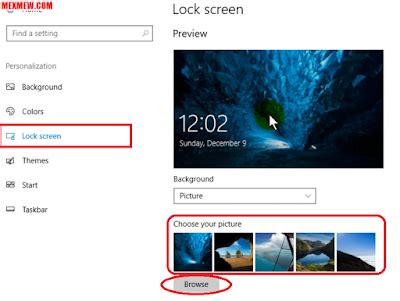 merubah gambar lockscreen windows   gambar sendiri bawaan