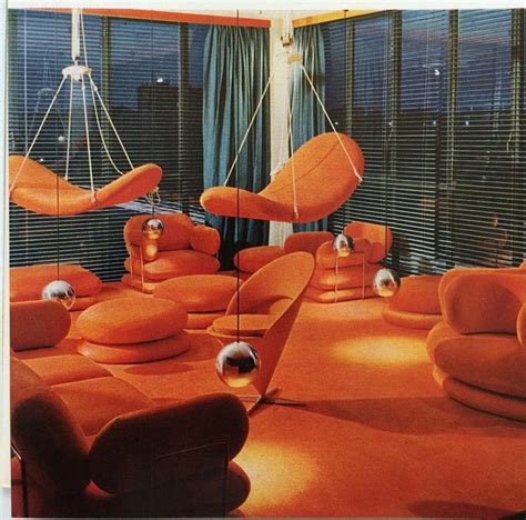 1967 More Suspended Couches Funky Home Decor Vintage Home Decor