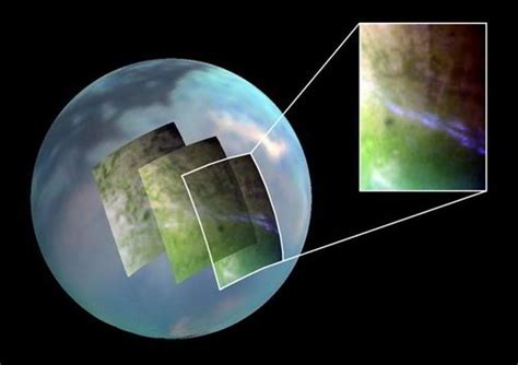Earth Like Clouds Discovered On Titan Saturns Largest