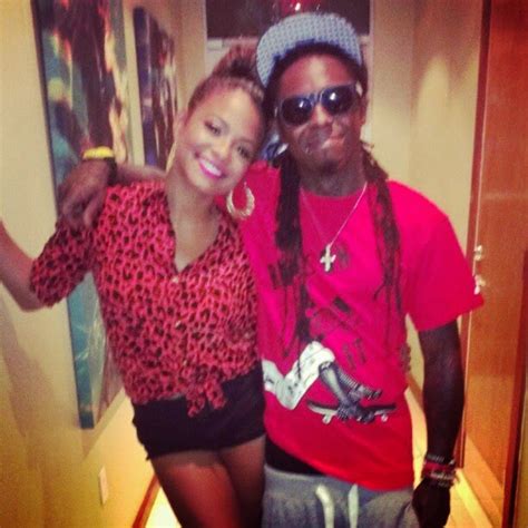 House Of Glitz Lil Wayne New Girlfriend Christina Milian Snags A