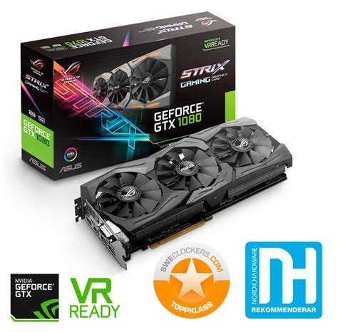 Asus Geforce Gtx Rog Strix Oc Gb Gddr X Ram Grafikkort