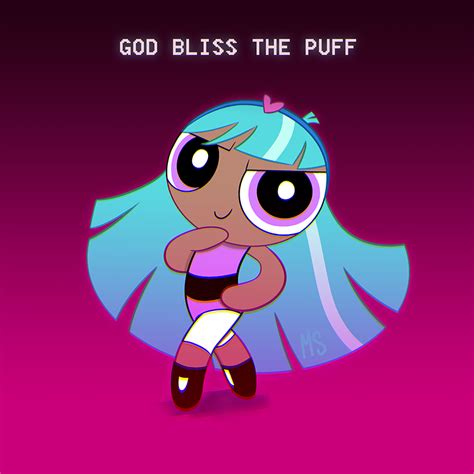 Go Bliss The Puff 💜 Cute Cartoon Wallpapers Cute Cartoon Girl Powerpuff Girls