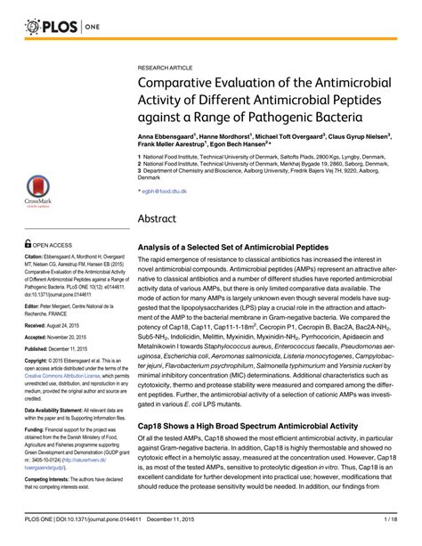 Pdf Comparative Evaluation Of The Antimicrobial Activity Of Different