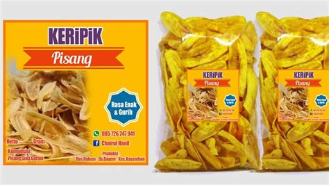 9 Contoh Label Makanan Ringan Ukuran And Cara Membuat Maxipro