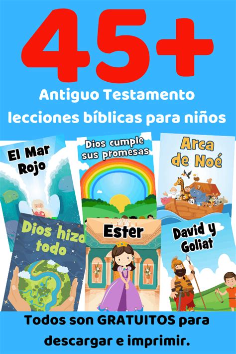Antiguo Testamento Lecciones Bíblicas Para Niños Imprimibles Trueway Kids