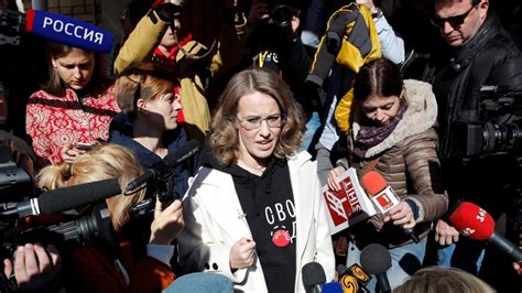 Russian Tv Personality Ksenia Sobchak Arrives In Lithuania Ctv News