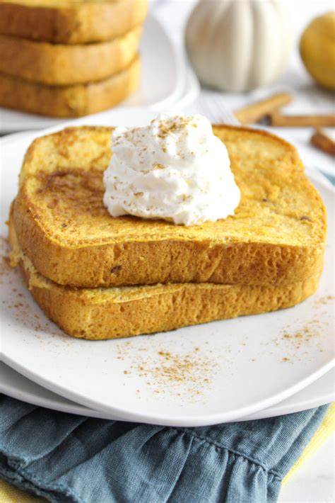 Pumpkin French Toast Baking You Happier