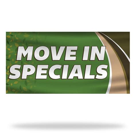Move In Specials Flags And Banners Design 03 Free Customization Lush