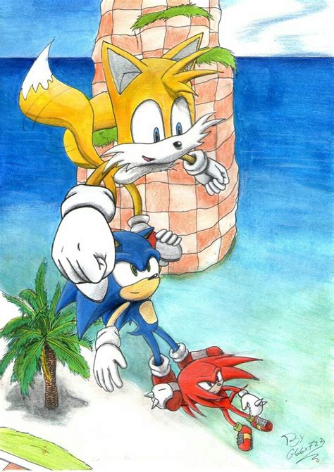 Sonic Tails E Knuckles