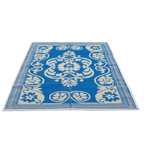 Teppich bahar merinos rechteckig hohe 12 mm. IMPRESSIONEN living Outdoor-Teppich Blau 120 x 180 cm ...