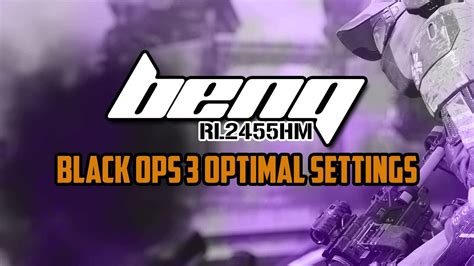 Benq Official Mlg Monitor Rl2455hm Xbox One Black Ops 3 Settings