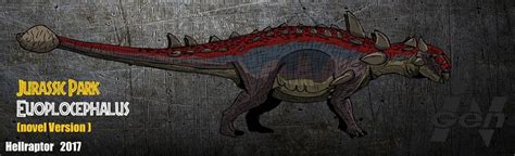 Jurassic Park Novel Euoplocephalus New Art By Hellraptor On Deviantart Com Imagens