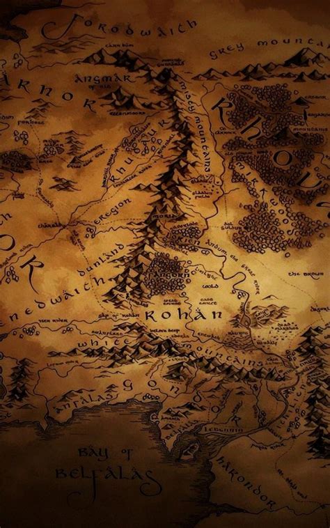 High Resolution Middle Earth Map Hd Luaego