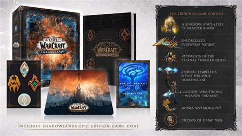 World Of Warcraft Shadowlands Collectors Edition Revealed Level Up