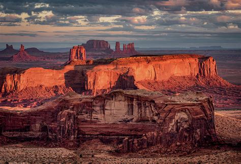 Monument Valley From Hunts Mesa 3 Photograph By William Christiansen
