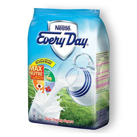 Why not also try nido milk powder in your tea and coffee? Nestle Everyday Full Cream Milk Powder 1kg | Shopee Malaysia