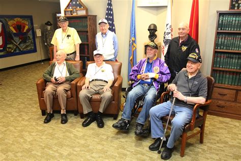 World War Ii Veterans Reunite View Unit Memorial Article The
