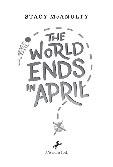 The World Ends In April By Stacy Mcanulty 9781524767648 Brightly Shop