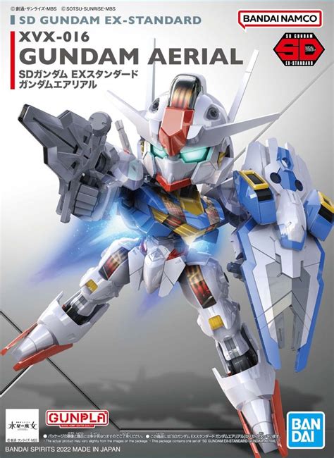 Sdex Standard Aerial Gundam Release Info Box Art And Official Images