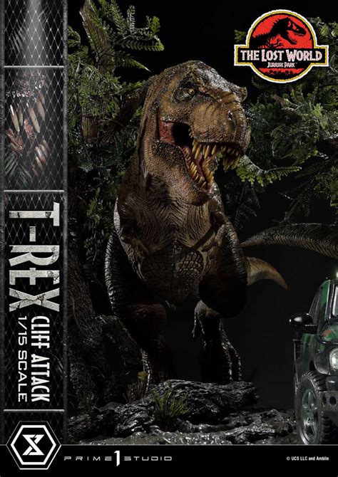 T Rex Cliff Attack Statue 115 Legacy Museum Collection Vergessene