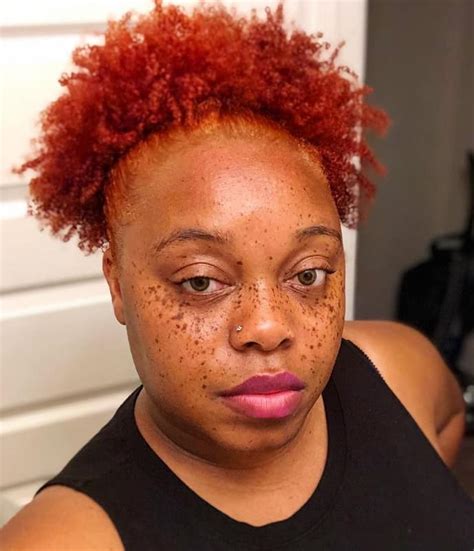 25 Marvelous Photos Of Black Women With Red Hair Hairstylecamp
