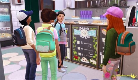 School Time Backpack At In A Bad Romance Sims 4 Updates