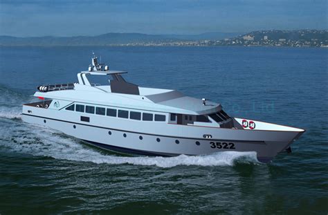 Chinese 35m 110ft 200 Perons Aluminum Fast Passenger Ferry Vessel Boat