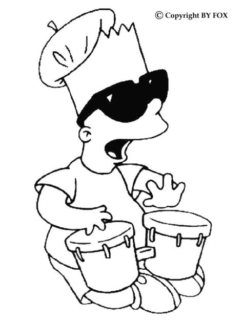 The Bart Coloring Page Bart Simpson Printable Coloring Book