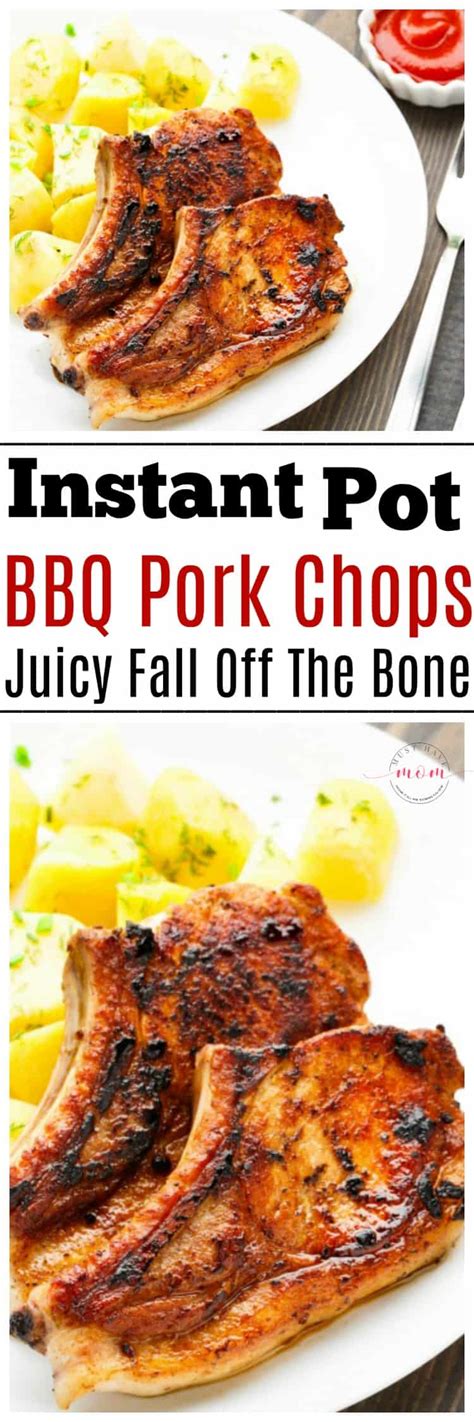 Place the pork chops in the instant pot with a tablespoon of coconut oil. Instant Pot BBQ Pork Chops Recipe - Must Have Mom