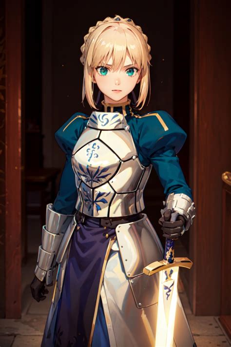 Ironcatlora Artoria Pendragon Saber V Stable Diffusion