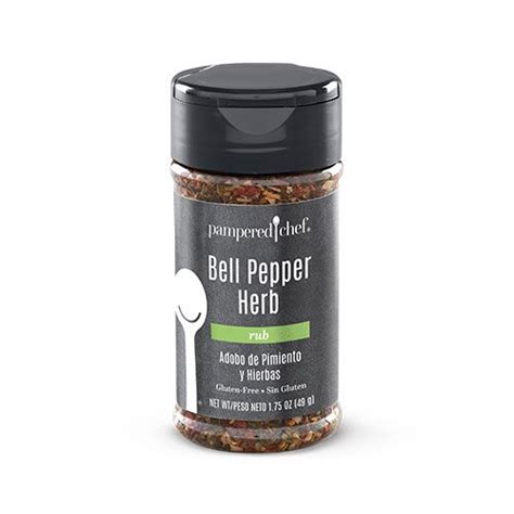 Bell Pepper Herb Rub In 2020 Stuffed Bell Peppers Pampered Chef