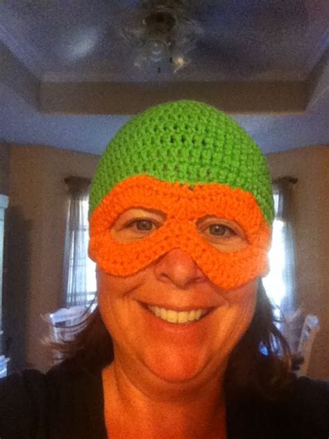 Teenage Ninja Turtle Crochet Hat Crochet For Boys Love Crochet