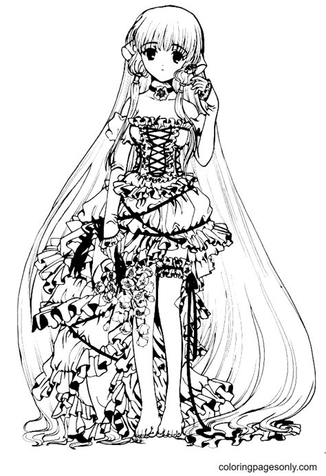 860 Anime Girl Coloring Pages Free Latest Free Coloring Pages Printable