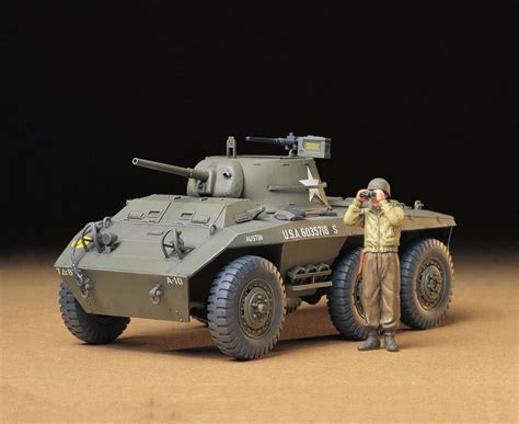 Us M8 Light Armored Car Greyhound Tamiya 35228