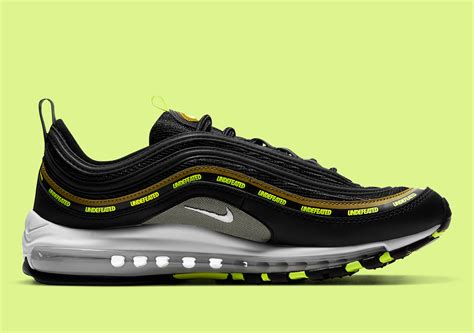 Undefeated Nike Air Max 97 Black Volt Dc4830 001