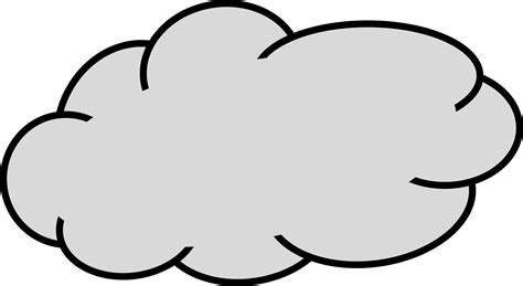 Cloudy Clipart Grey Clouds Cloudy Grey Clouds Transparent