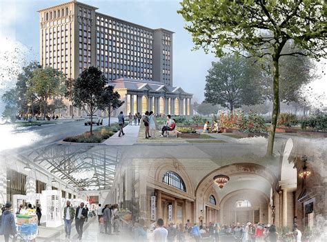 Fords Grand Vision For Detroit Train Station To Cost 740 Million