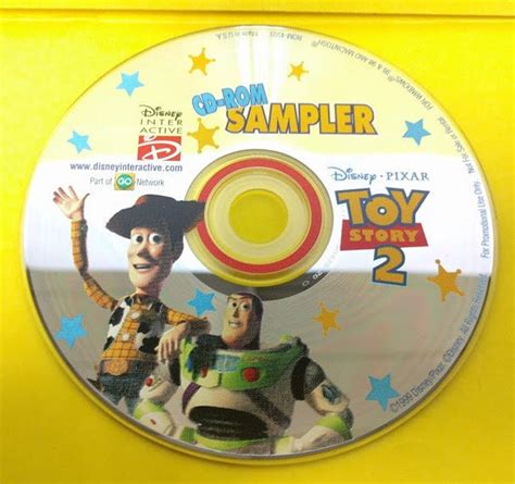 Vintage Disneypixar Toy Story 2 Cd Rom Game Sampler 1999 Etsy