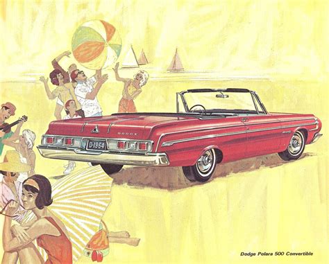 1964 Dodge Artwork From The Sales Brochure Art Fitzgerald Flickr