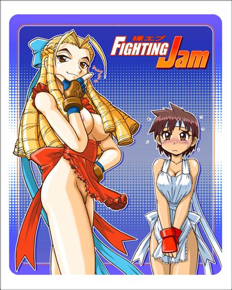 Kasugano Sakura And Kanzuki Karin Street Fighter Drawn By Tenkai