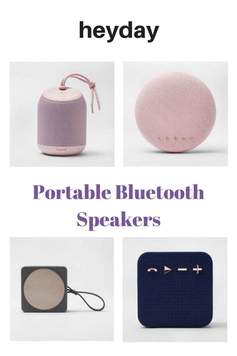 Heyday Portable Bluetooth Speakers Target Tech