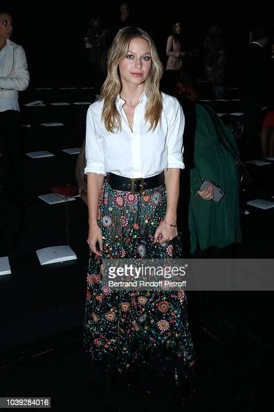 Actress Melissa Benoist Attends The Christian Dior Show As Part Of News Photo Getty Images