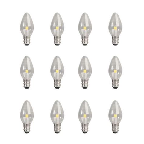 Feit Electric 7 Watt Equivalant C7 Clear Replacement E12 Candelabra