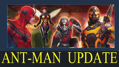 Marvel Future Fight Iosandroid Ant Man Update Youtube